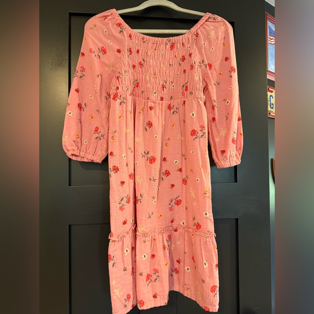 Old Navy Floral Pink Kids Dress